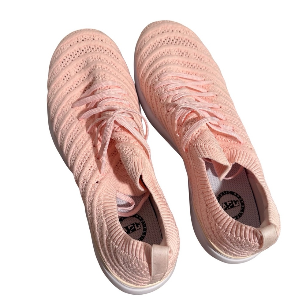 APL (Athletic Propulsion Labs) Women's TechLoom Wave Sneakers Pink/White 9.5 - Picture 6 of 12